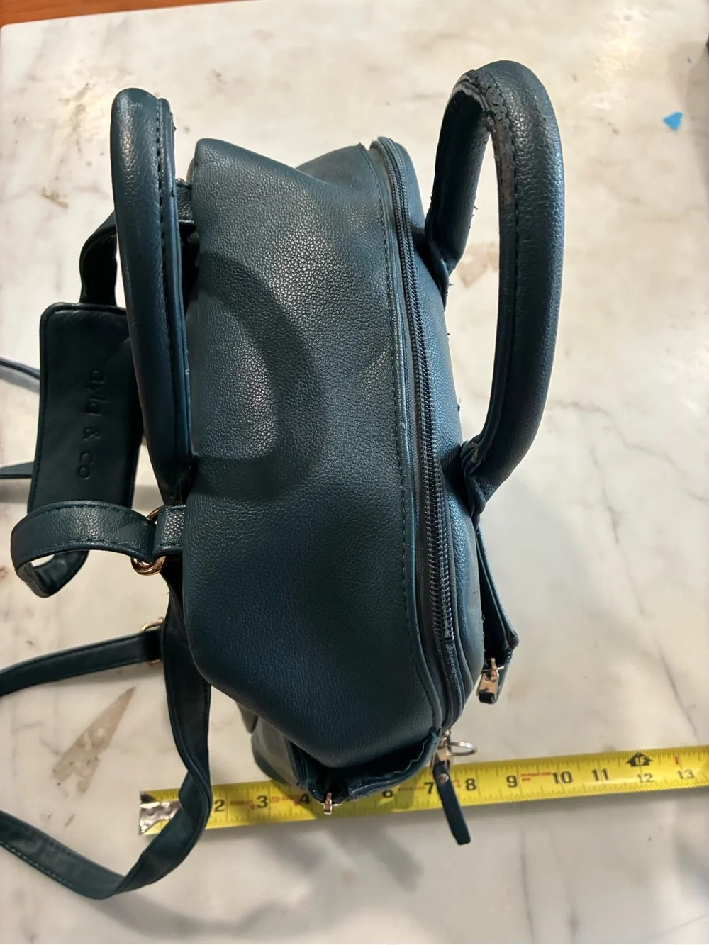 Ayla And Co Diaper Bag Olive Vegan Backpack